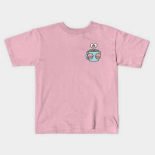 Coffee Lover <3 Kids T-Shirt